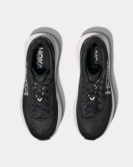 HOKA Mach 7 Black / White Running Shoes - 2