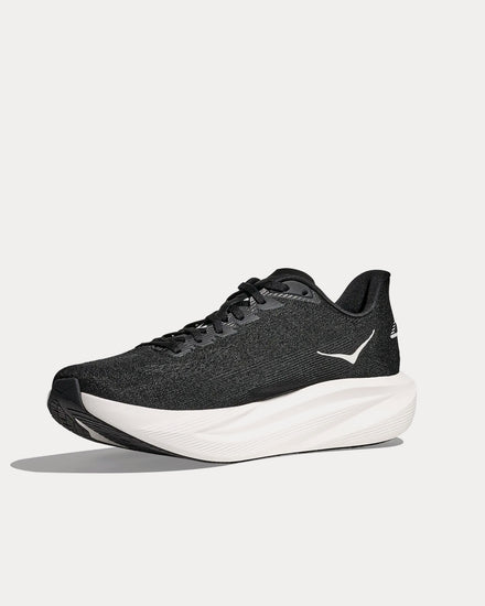 HOKA Mach 7 Black / White Running Shoes - 3