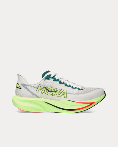 HOKA Mach 7 Frost / Neon Yuzu Running Shoes