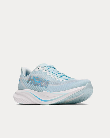HOKA Mach 7 Glimmering Blue / Frost Running Shoes - 3