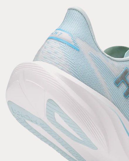 HOKA Mach 7 Glimmering Blue / Frost Running Shoes - 6