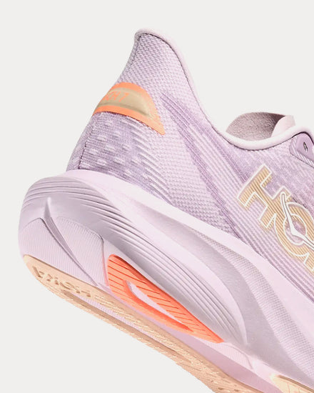 HOKA Mach 7 Lilac Cream / Tangerine Glow Running Shoes - 4