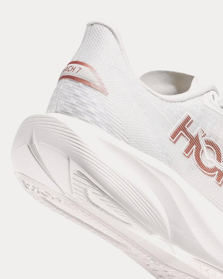 HOKA Mach 7 Frost / Rose Gold Running Shoes - 4