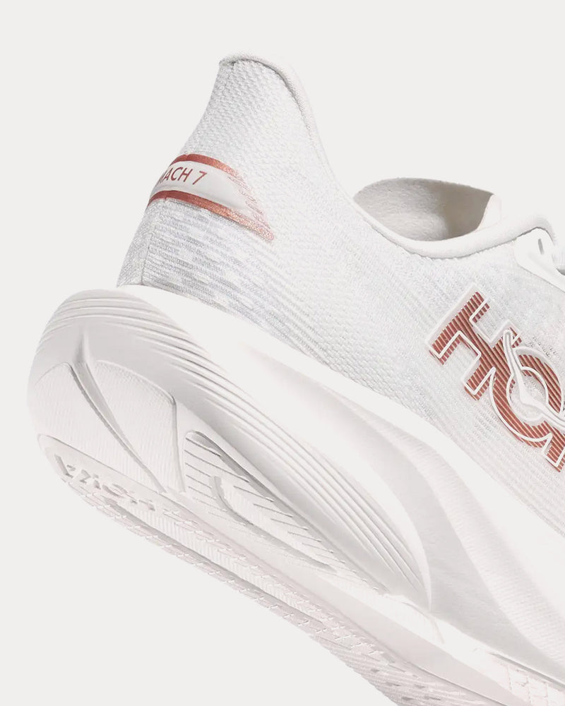 HOKA Women's Mach 7 Frost / Rose Gold Running Shoes
