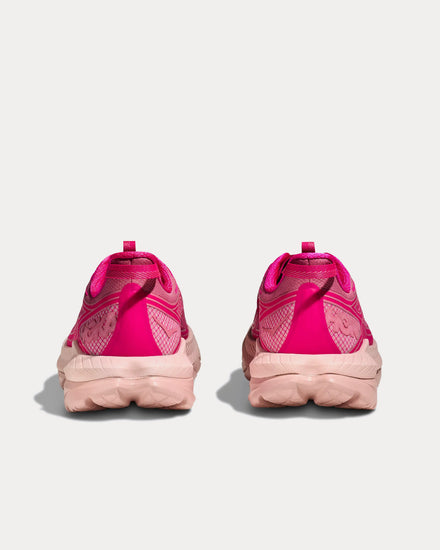HOKA Mach Remastered Rose Garden / Neon Dragonfruit Low Top Sneakers - 4