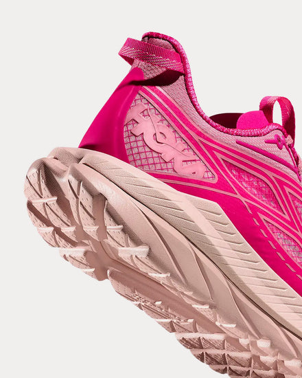 HOKA Mach Remastered Rose Garden / Neon Dragonfruit Low Top Sneakers - 5