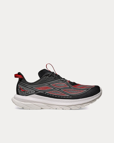 HOKA Mach Remastered Carbon Black / Habanero Low Top Sneakers