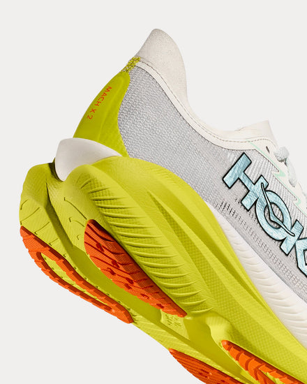 HOKA Mach X 2 Frost / Citrus Running Shoes - 3