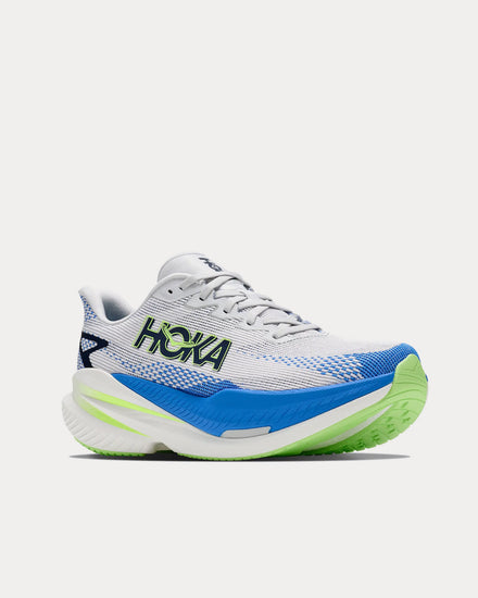 HOKA Mach X 3 Cosmic Grey / Virtual Blue Running Shoes - 3
