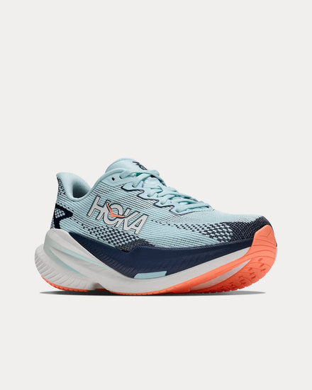 HOKA Mach X 3 Glimmering Blue / Varsity Navy Running Shoes - 3