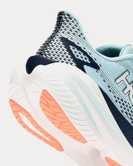 HOKA Mach X 3 Glimmering Blue / Varsity Navy Running Shoes - 6