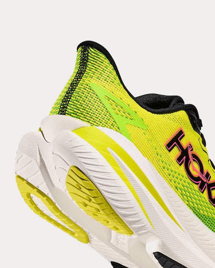 HOKA Mach X 3 Hoka Neon Citrus / Neon Lime Running Shoes - 5