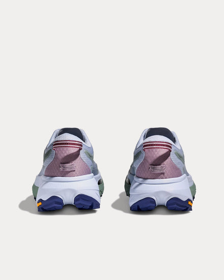 HOKA Mafate 5 Ambient Blue / Rosemary Running Shoes - 4