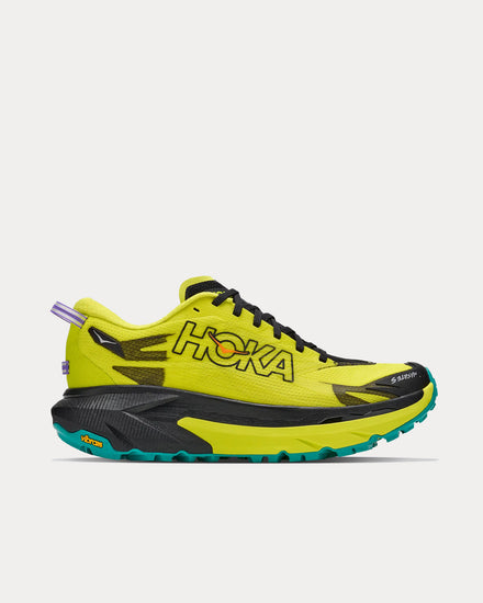 HOKA Mafate 5 Black / Hoka Citrus Running Shoes - 1