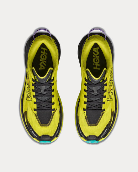 HOKA Mafate 5 Black / Hoka Citrus Running Shoes - 2