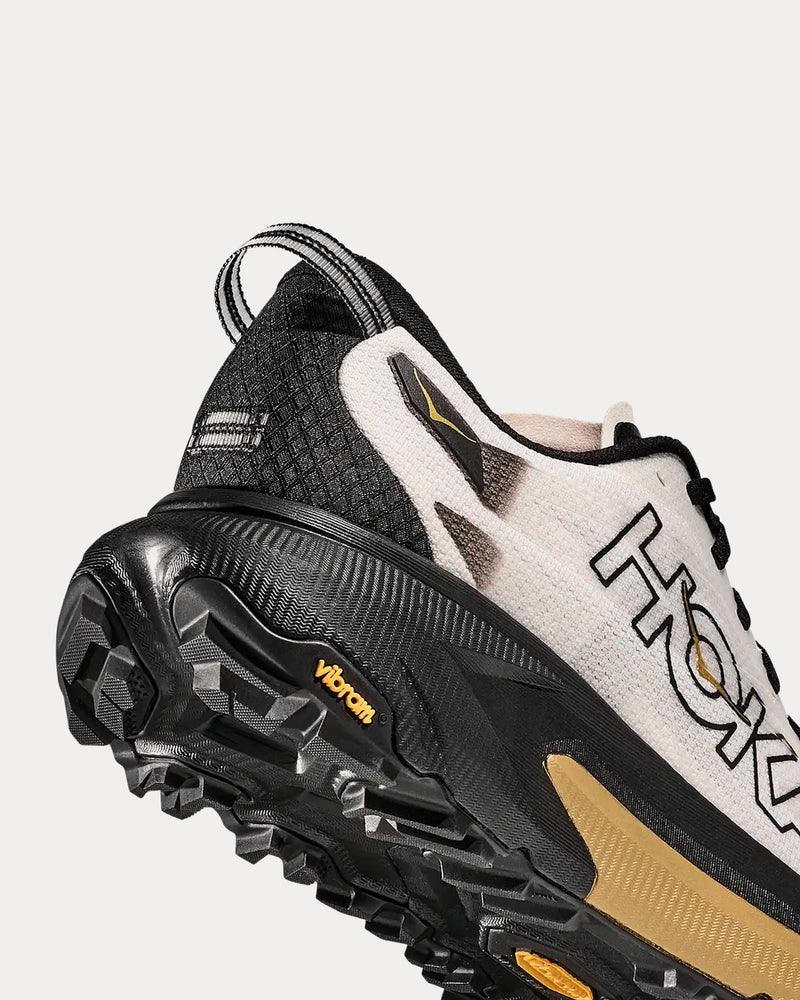 HOKA Mafate 5 Black / Gold Running Shoes - 5