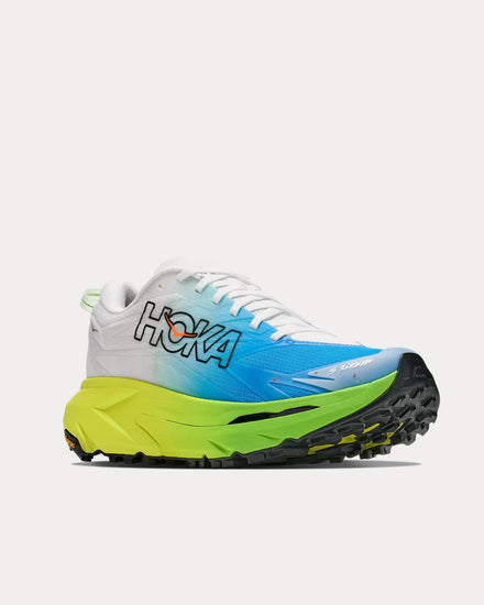 HOKA Mafate 5 Frost / Hoka Citrus Running Shoes - 3