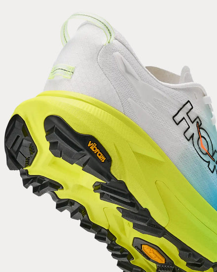 HOKA Mafate 5 Frost / Hoka Citrus Running Shoes - 6