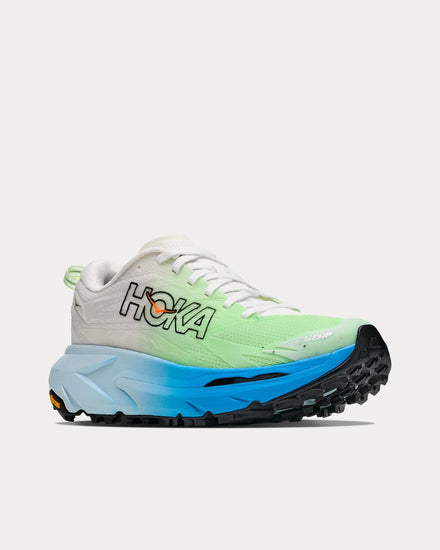 HOKA Mafate 5 Frost / Tart Apple Running Shoes - 3