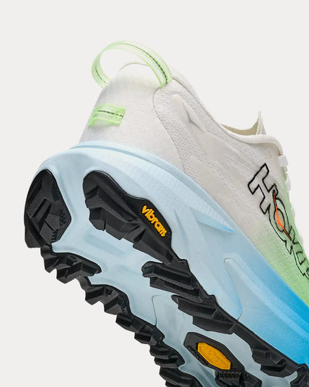 HOKA Mafate 5 Frost / Tart Apple Running Shoes - 6