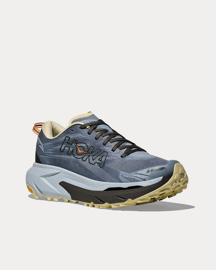 HOKA Mafate 5 Mineral Blue / Washed Blue Running Shoes - 3