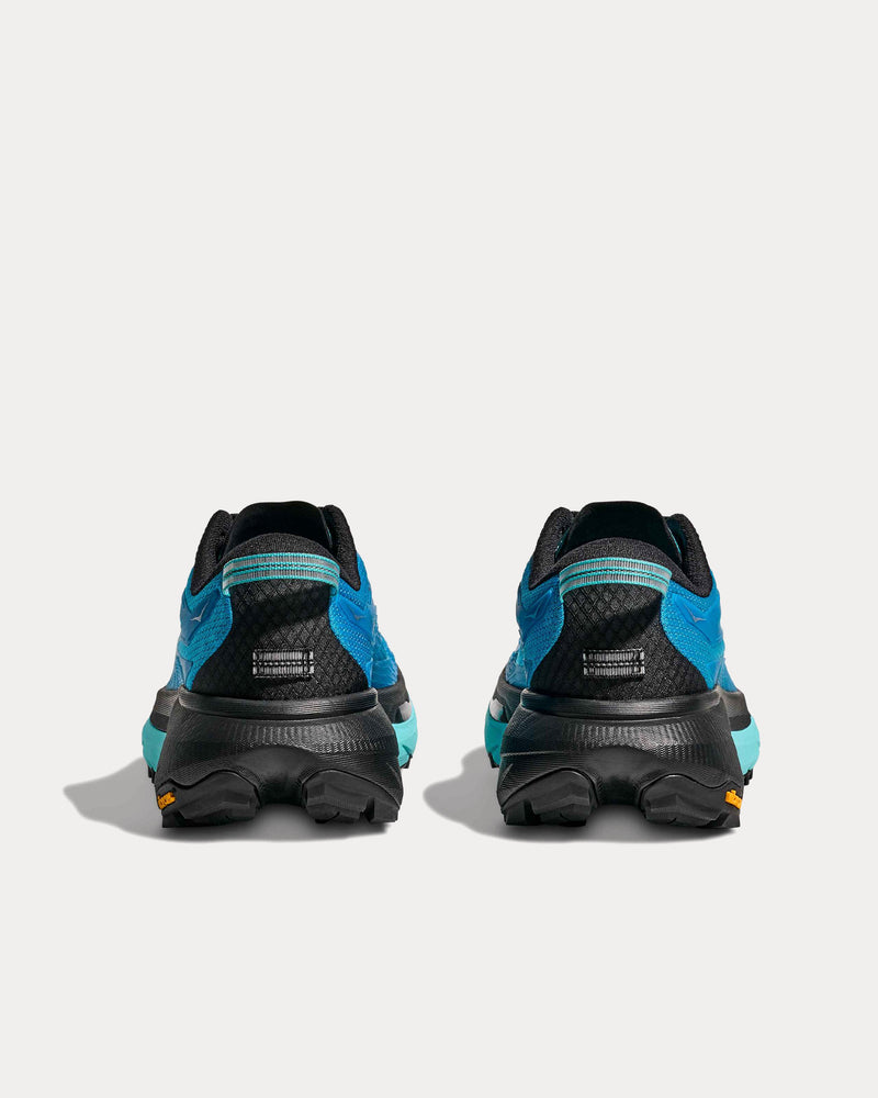 HOKA Mafate 5 Skyward Blue / Black Running Shoes - 4