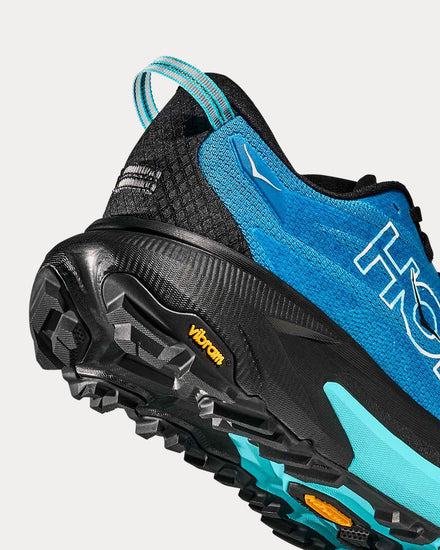 HOKA Mafate 5 Skyward Blue / Black Running Shoes - 5