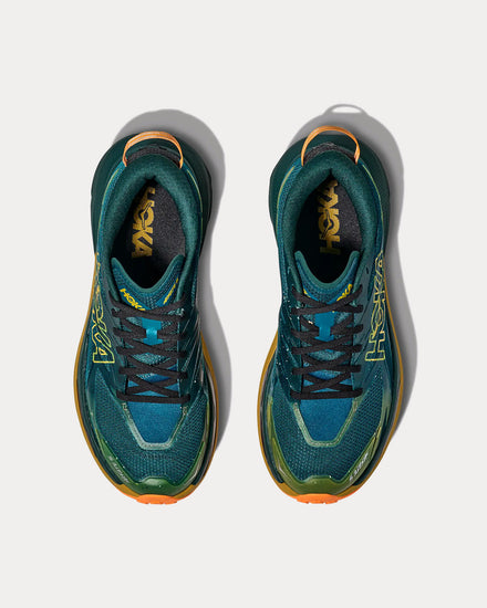 HOKA Mafate 5 Tidal Wave / Mustard Seed Running Shoes - 2