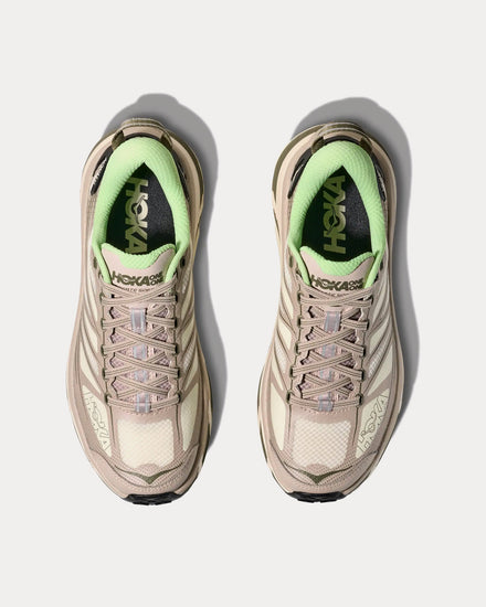 HOKA Mafate Speed 2 Putty / Eucalyptus Running Shoes - 2