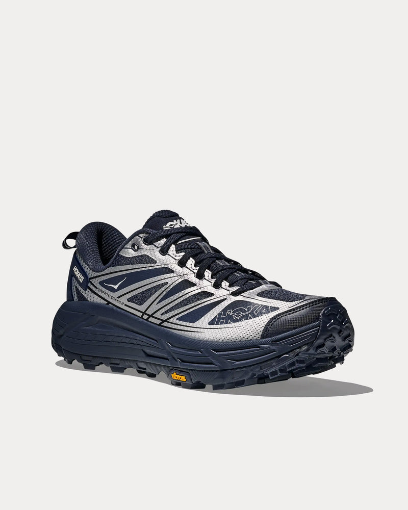 HOKA Mafate Speed 2 Varsity Navy / Silver Running Shoes - 3