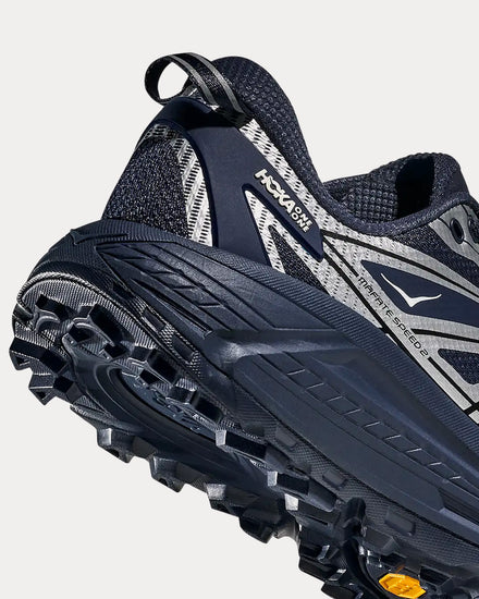 HOKA Mafate Speed 2 Varsity Navy / Silver Running Shoes - 5