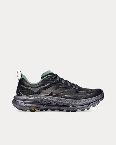 HOKA Mafate Speed 4 Lite Charcoal Grey / Jade Running Shoes