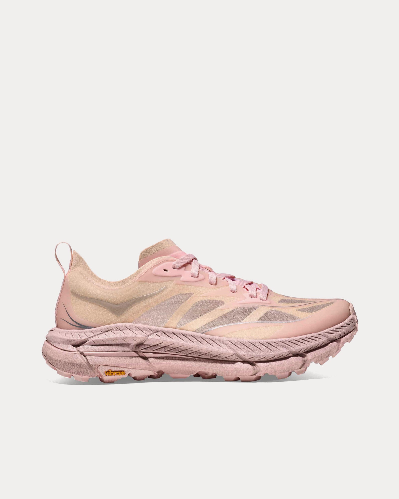 HOKA Unisex Mafate Speed 4 Lite Rose Tea / Rose Latte Running Shoes
