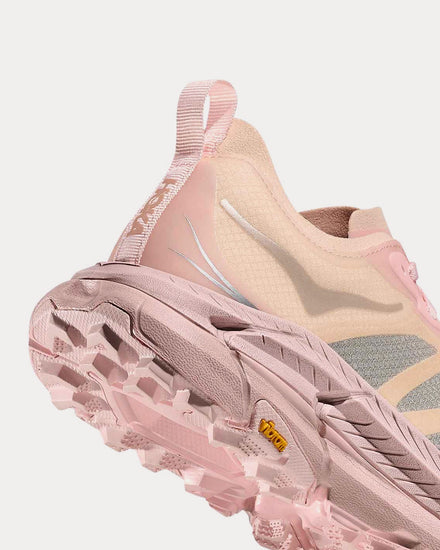 HOKA Mafate Speed 4 Lite Rose Tea / Rose Latte Running Shoes - 4