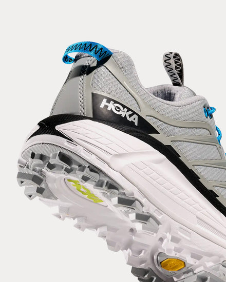 HOKA Mafate Three2 Stardust / Skyward Blue Running Shoes - 4