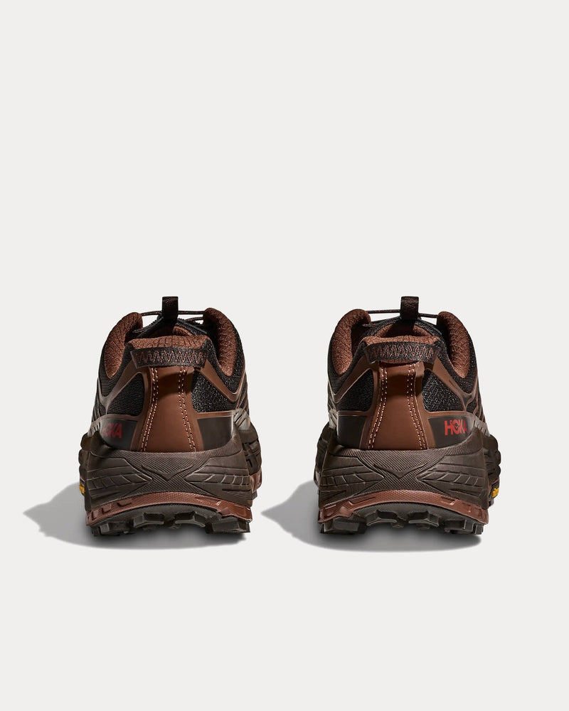 HOKA Mafate Three2 Cast Iron / Mineral Brown Running Shoes - 4