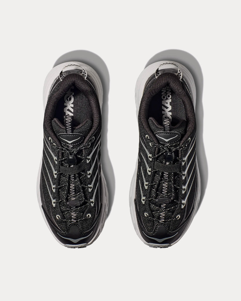 HOKA Mafate Three2 Black / Cosmic Grey Running Shoes - 2