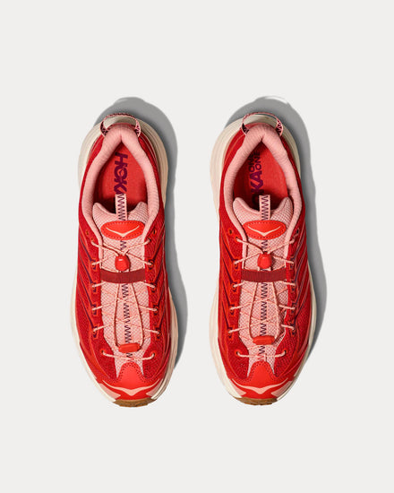HOKA Mafate Three2 Tomato / Vermillion Running Shoes - 2