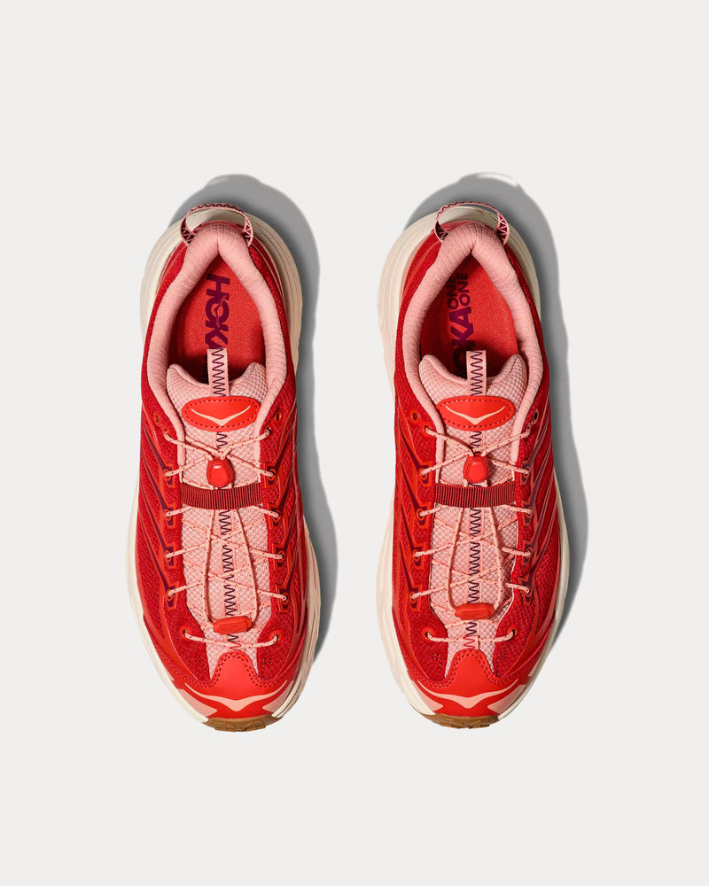 HOKA Mafate Three2 Tomato / Vermillion Running Shoes - 2