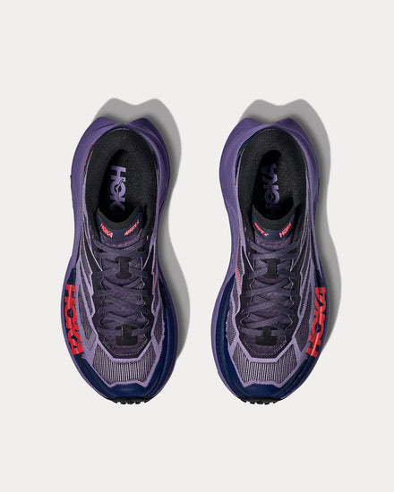 HOKA Mafate X Berry Jam / Squid Ink Running Shoes - 2