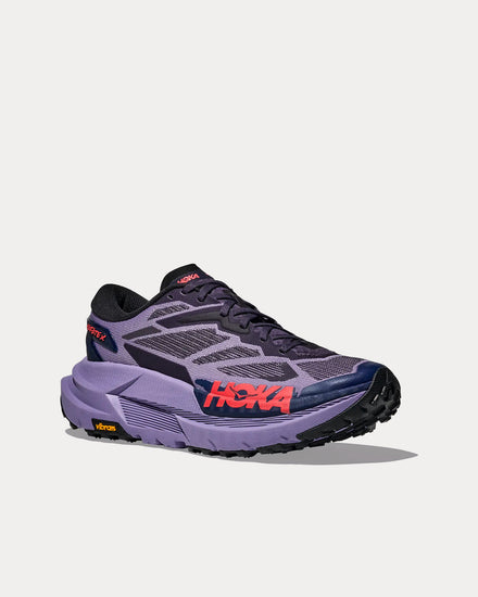 HOKA Mafate X Berry Jam / Squid Ink Running Shoes - 3