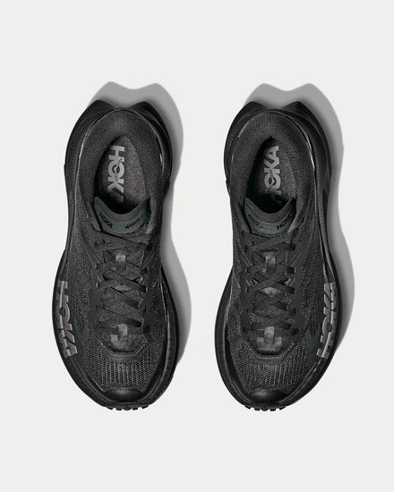 HOKA Mafate X Black / Satellite Grey Running Shoes - 2
