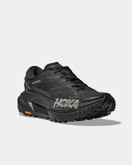 HOKA Mafate X Black / Satellite Grey Running Shoes - 3