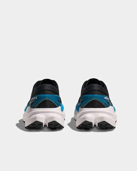 HOKA Mafate X Black / Skyward Blue Running Shoes - 4