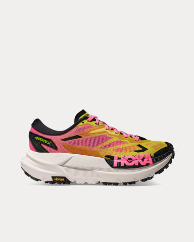 HOKA Mafate X Hoka Neon Citrus / Neon Rose Running Shoes