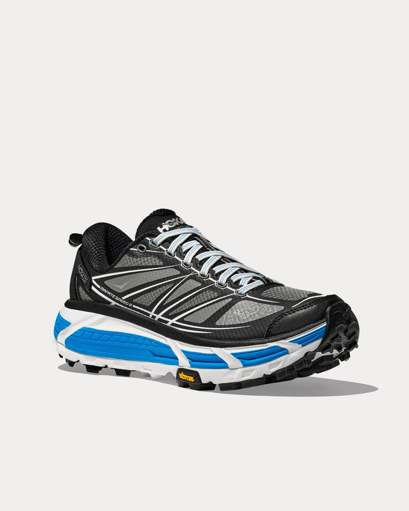 Hoka Mafate Speed 2 Black / White Running Shoes - 4
