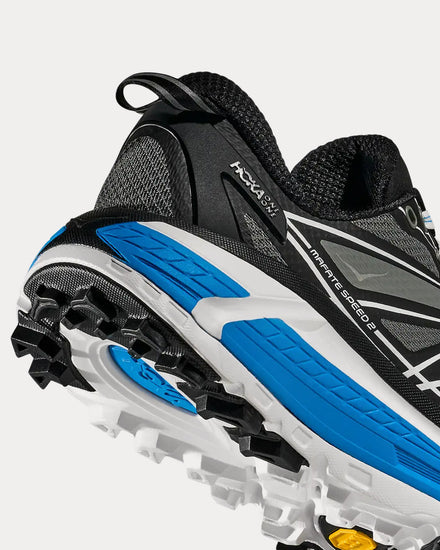 HOKA Mafate Speed 2 Black / White Running Shoes - 5