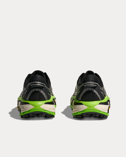 HOKA Mafate Speed 2 Black / Electric Green Running Shoes - 4