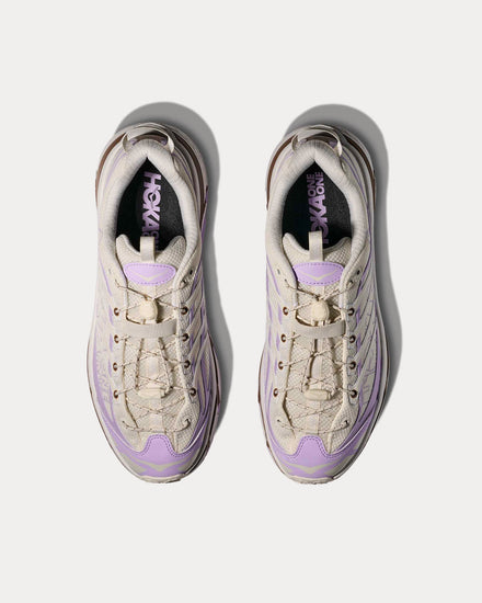 HOKA Mafate Three2 Alabaster / Iris Flower Running Shoes - 2