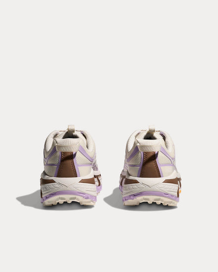 HOKA Mafate Three2 Alabaster / Iris Flower Running Shoes - 4